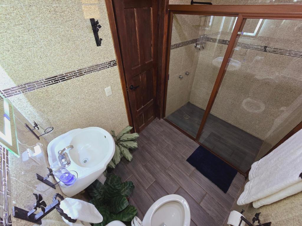 Koupelna v ubytování Villas De Los Pinos 2