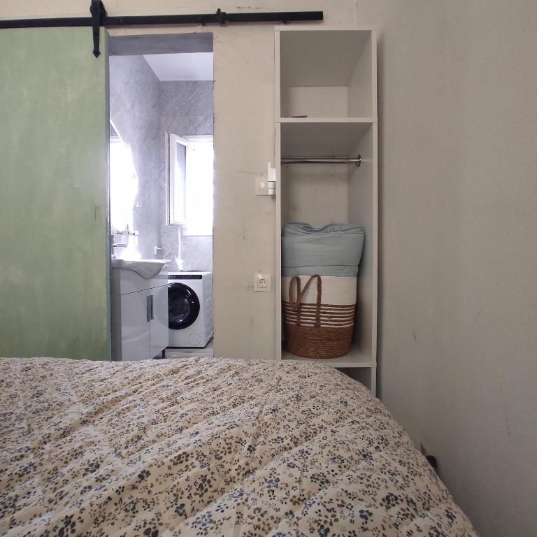 Postel nebo postele na pokoji v ubytování Pantanassa House