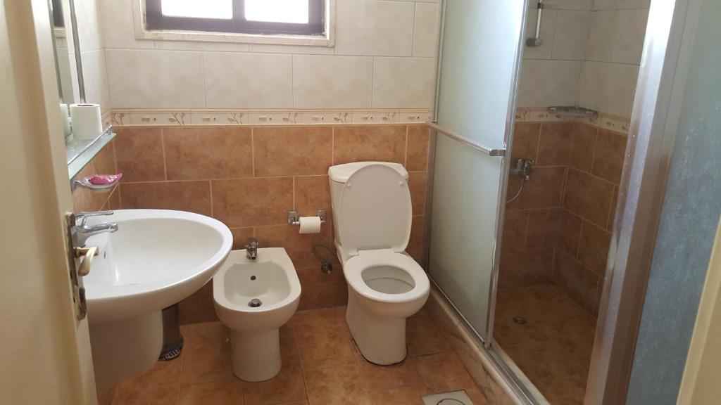 Koupelna v ubytování Al Khaleej Hotel Apartments