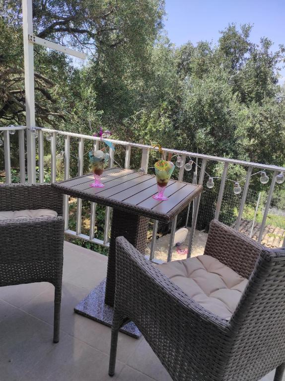 Balkón nebo terasa v ubytování Pantanassa House