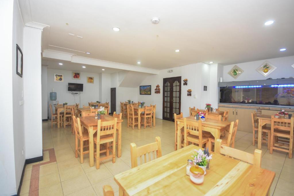 Restaurace v ubytování Hotel Estadio Real