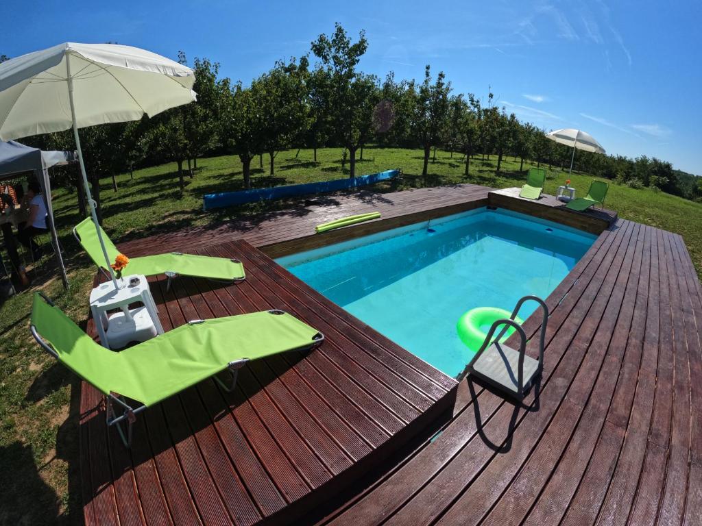 Swimmingpoolen hos eller tæt på Sunny Side Fruska Gora -touristic estate