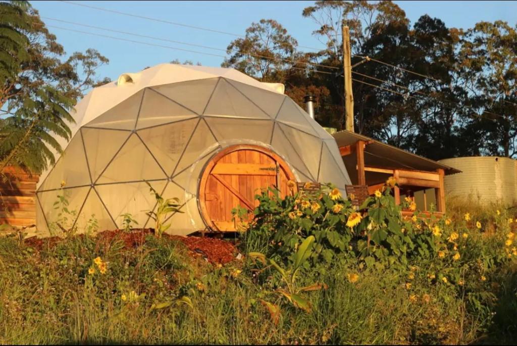 Zahrada ubytování Noosa Earth Element Dome - Breathtaking Views