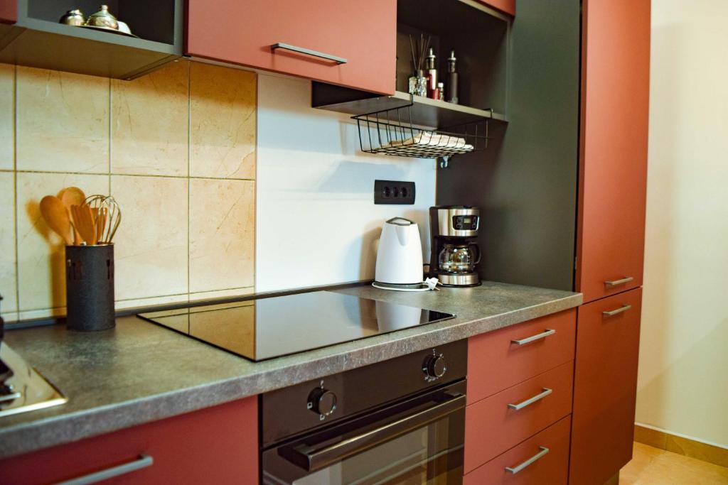 Kuchyňa alebo kuchynka v ubytovaní Studio Apartment Mandic