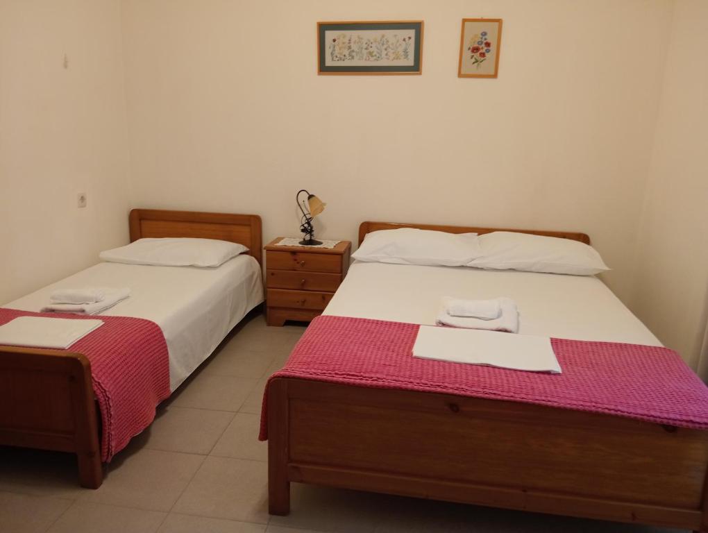 Postel nebo postele na pokoji v ubytování Tatiana`s apartments
