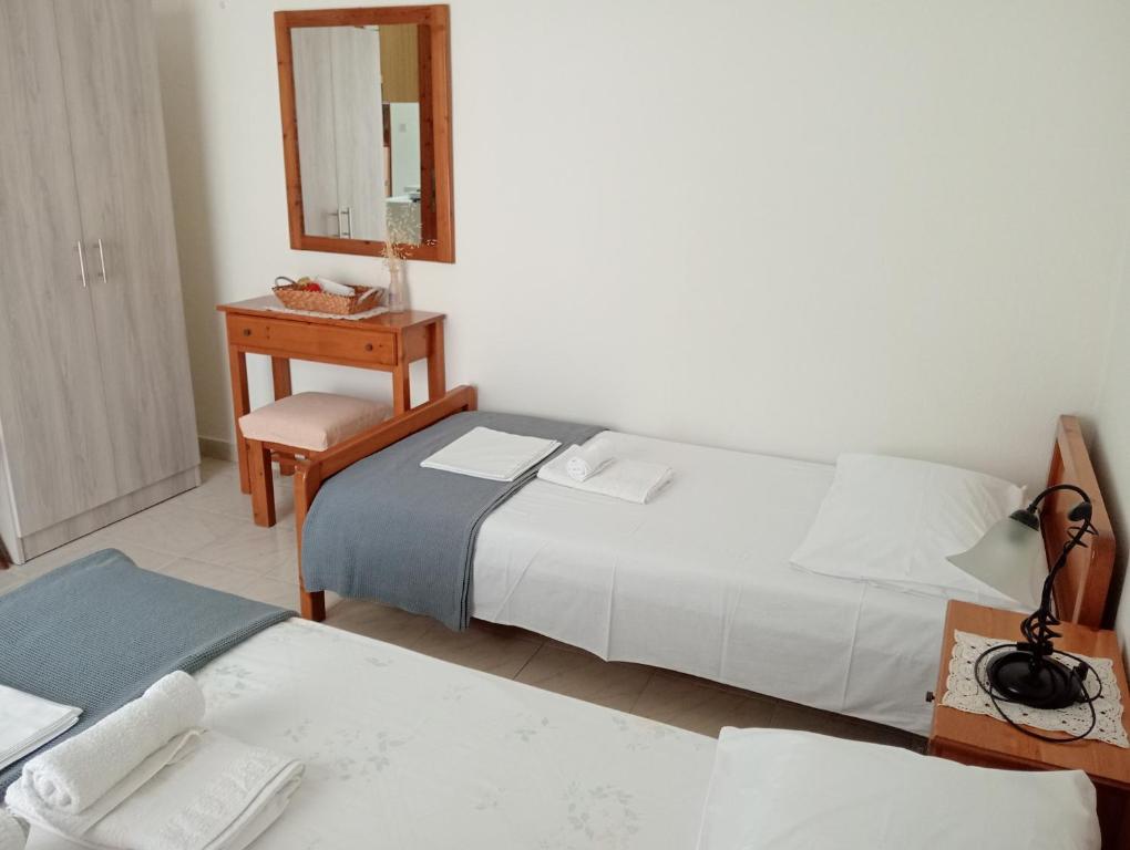 Postel nebo postele na pokoji v ubytování Tatiana`s apartments