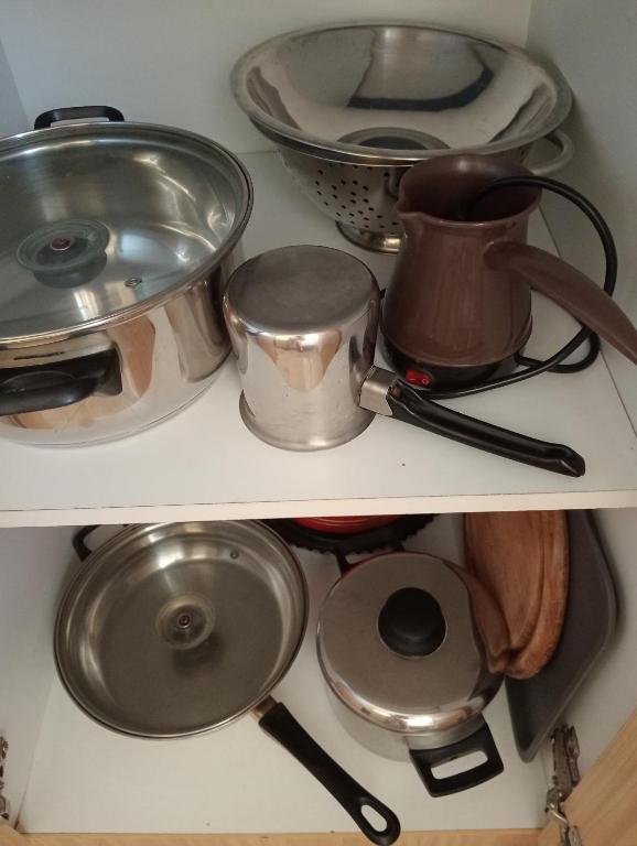 Kuchyň nebo kuchyňský kout v ubytování Tatiana`s apartments