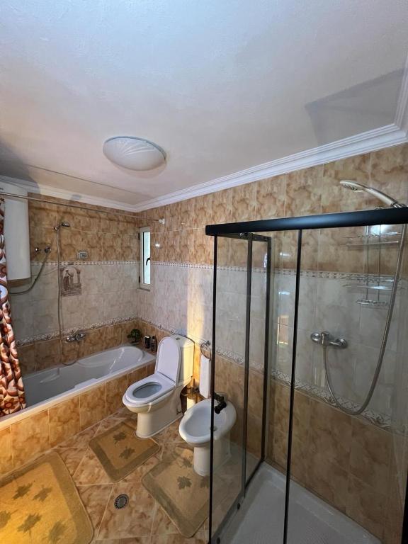 Koupelna v ubytování Garden Villa Guni
