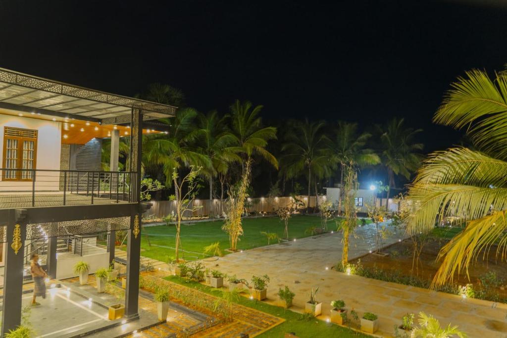 Zahrada ubytování Aathi Resort
