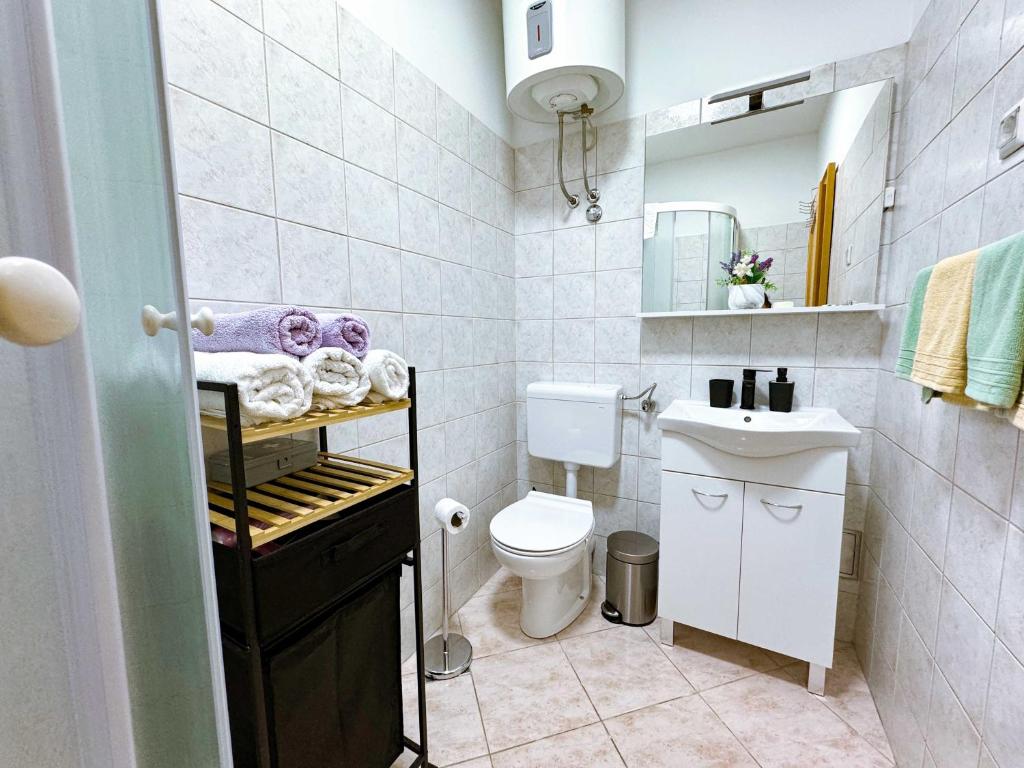 Kúpeľňa v ubytovaní Studio Apartment Mandic