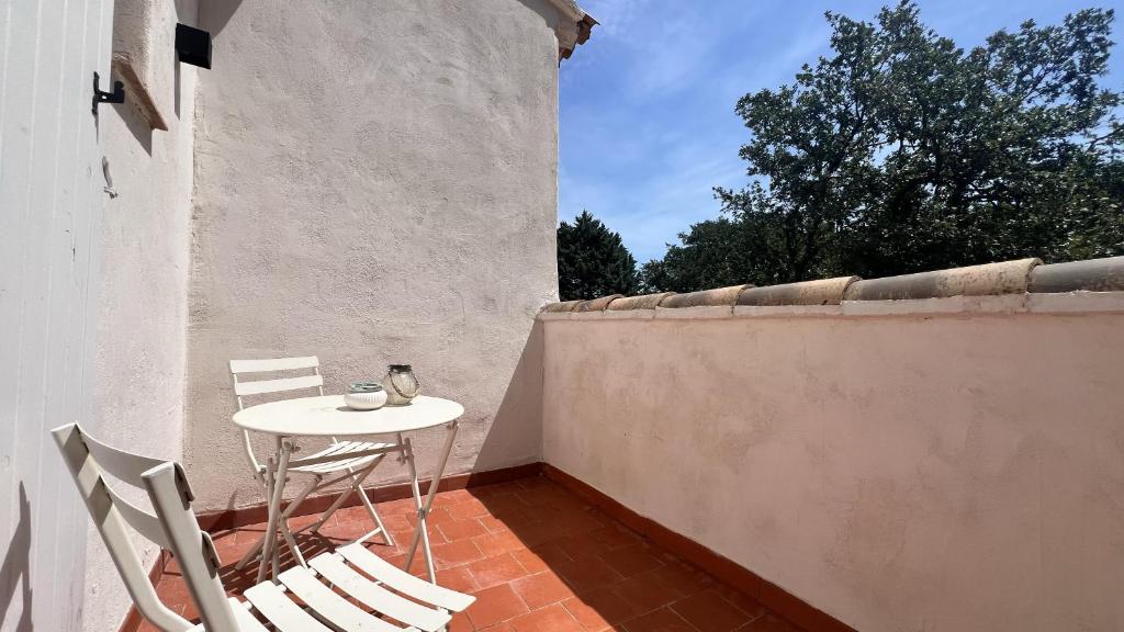 Balkón alebo terasa v ubytovaní B&B Maison Gigi