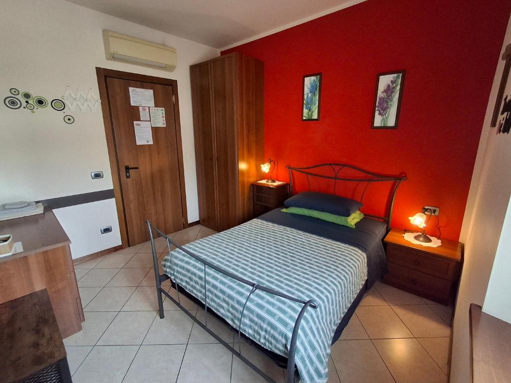Postel nebo postele na pokoji v ubytování BorgoAntico Affittacamere