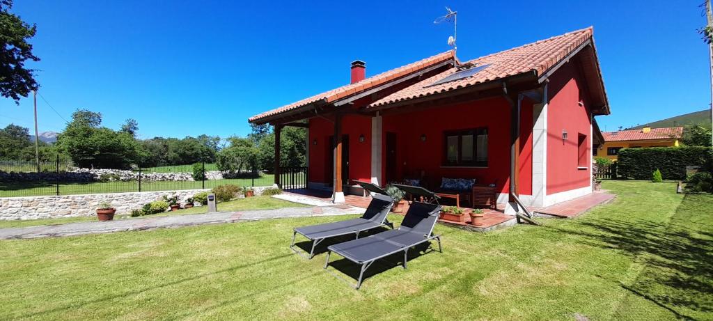 Zahrada ubytování Gestiona2R - Casa Camelia con jardin, ideal familias