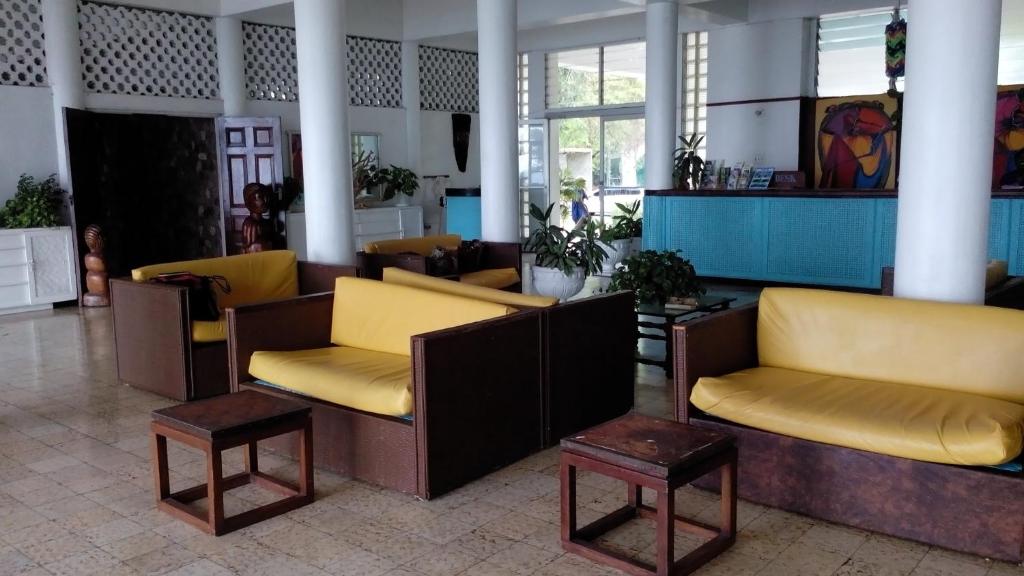 Posezení v ubytování Silver Seas Hotel