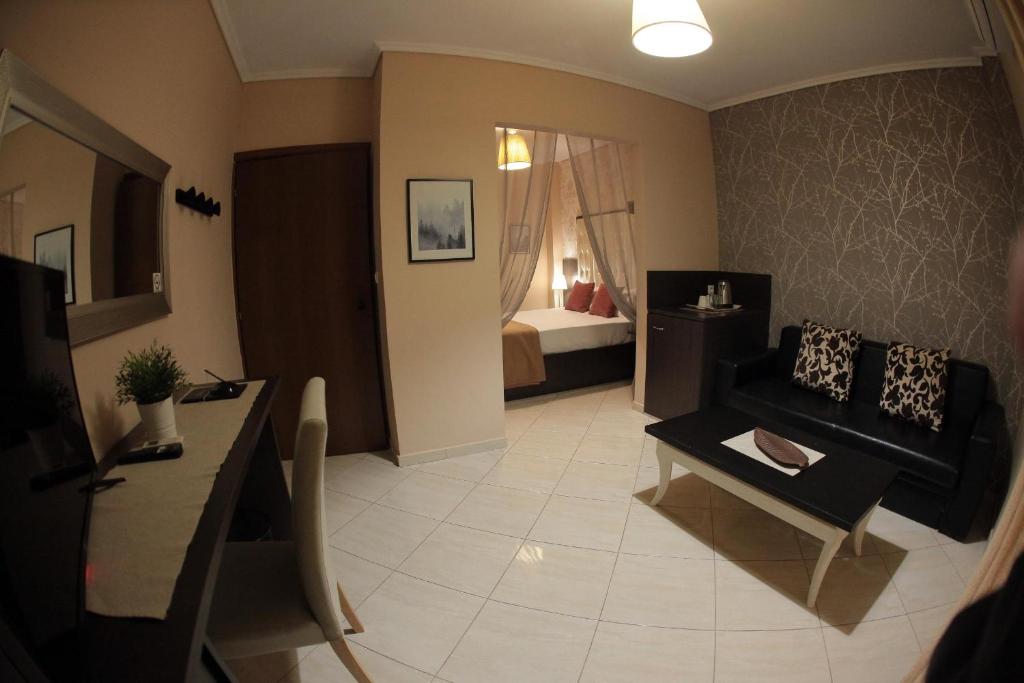 Posezení v ubytování Hotel Epavli