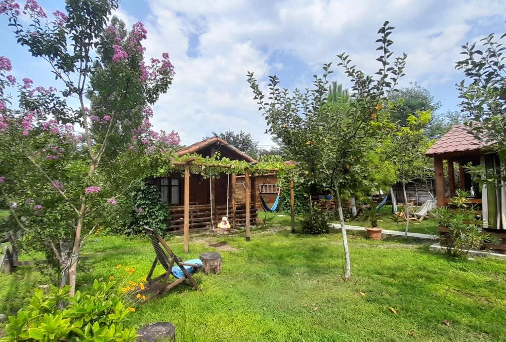 Zahrada ubytování Tiny houses Genacvale