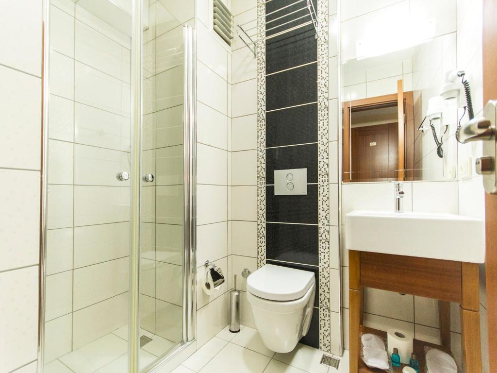 Koupelna v ubytování Mint Residence Taksim