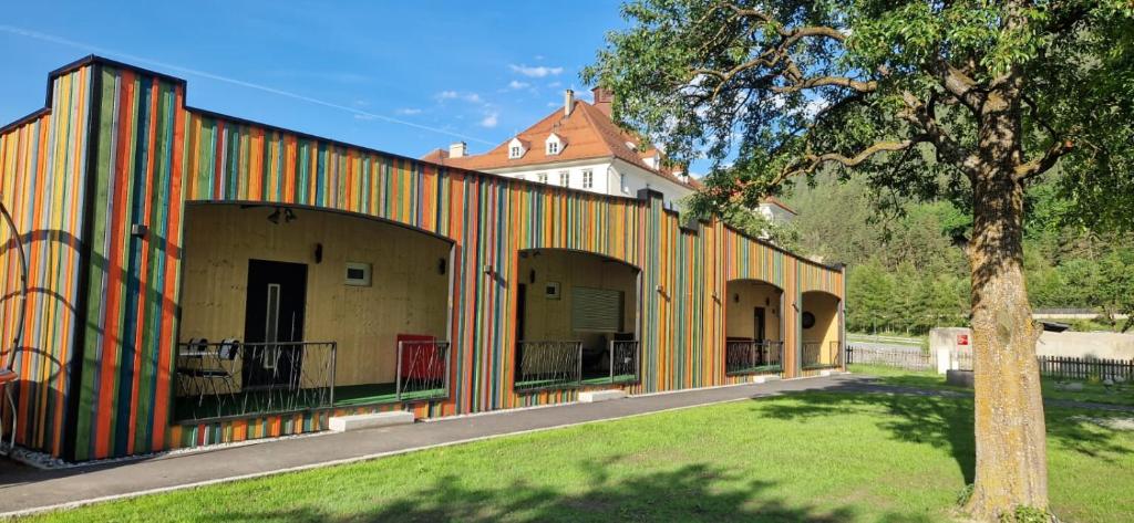 Budova, kde se apartmán nachází