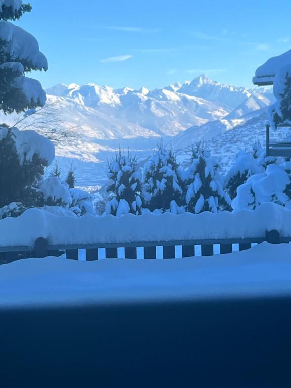 2,5 pièces à Haute-Nendaz, grande terrasse, piscine, sauna, tennis - One-Bedroom Apartment