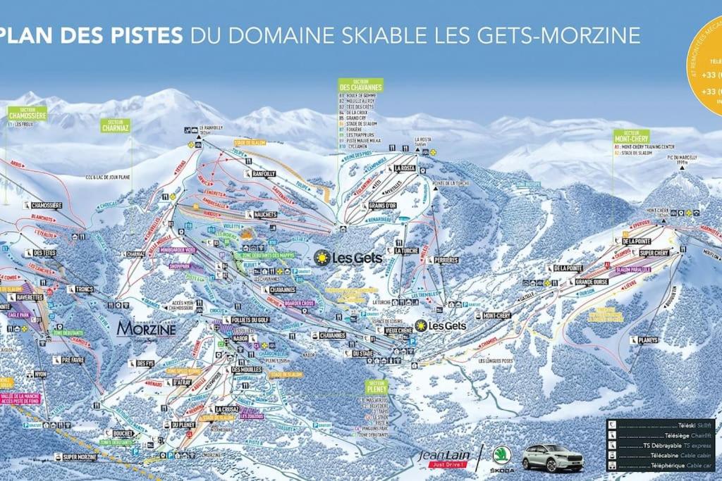 Fotografie z fotogalerie ubytování Appartement Portes du Soleil à Le Biot avec ménage et WIFI inclus v destinaci Le Biot