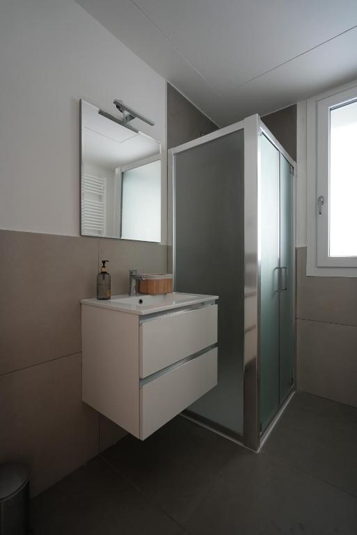 A bathroom at La Mia Casa Romana