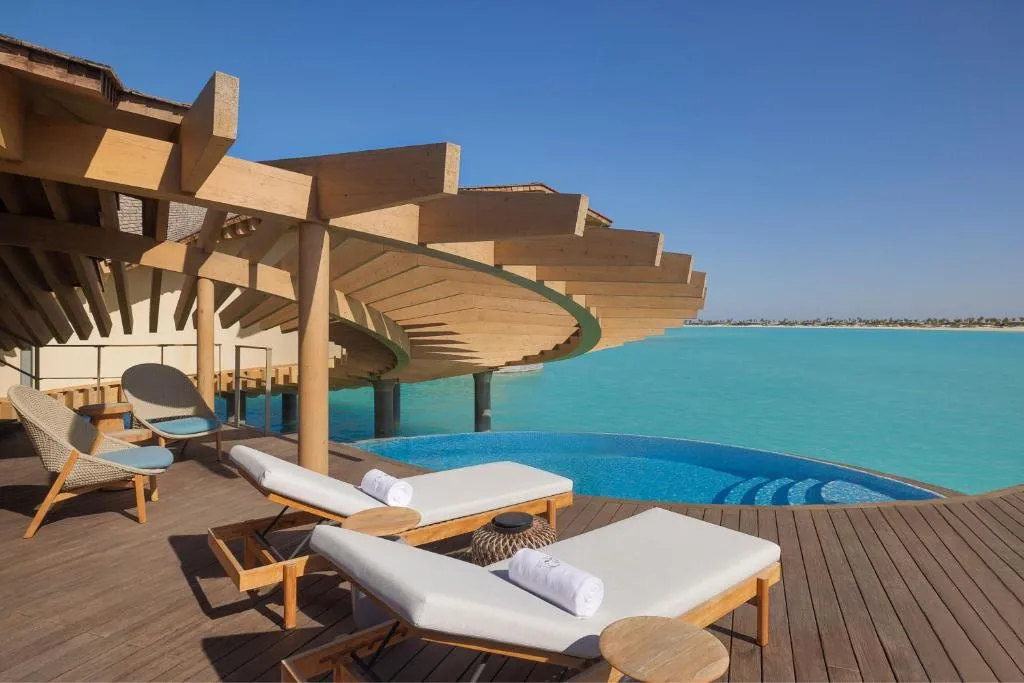 One-Bedroom Coral Villa with Overwater View
