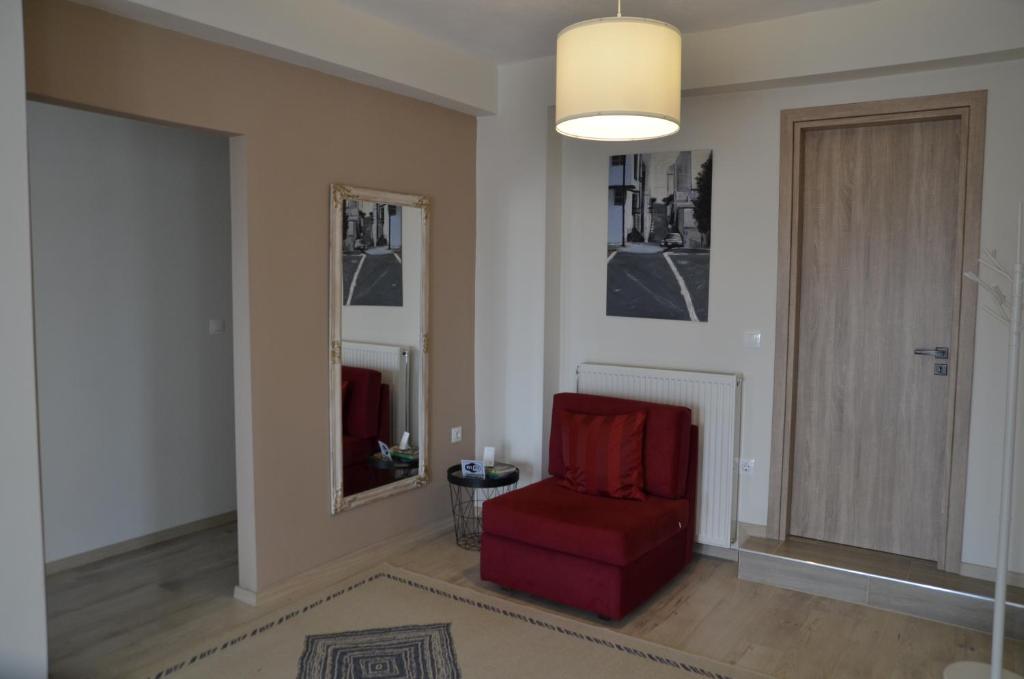 Χώρος καθιστικού στο Irida Home