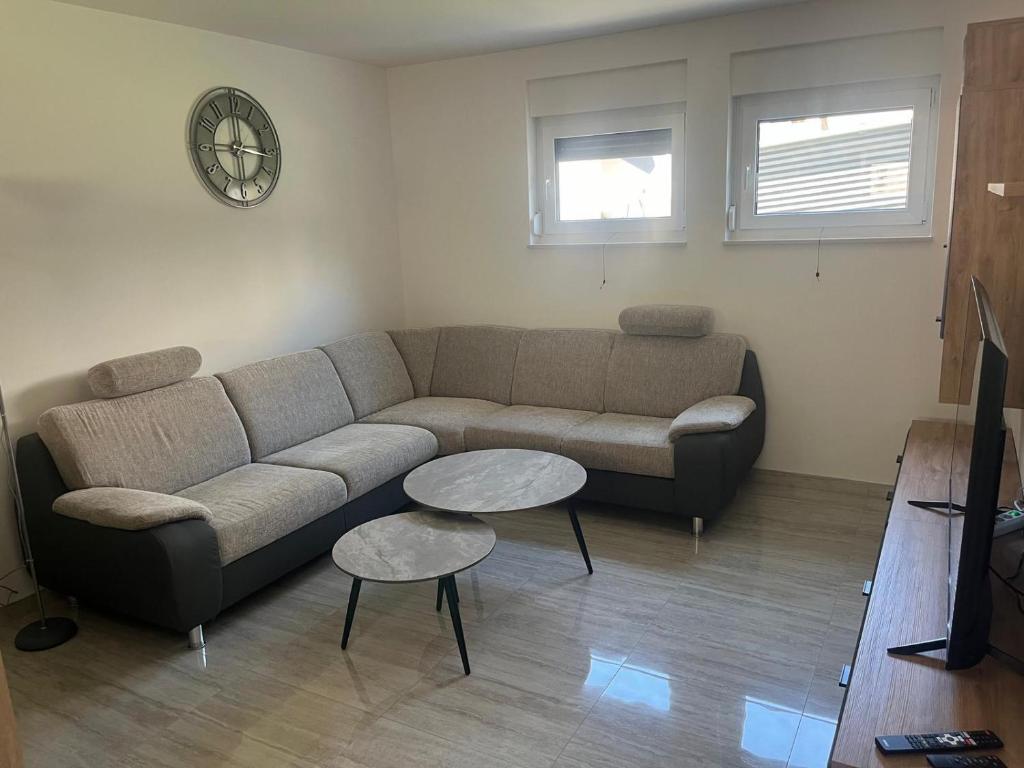Posezení v ubytování Apartmani Vision Mandre
