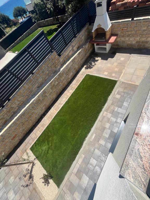 Zahrada ubytování Apartmani Vision Mandre