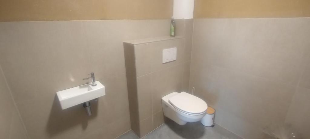 Koupelna v ubytování Vakantiewoning De Specht