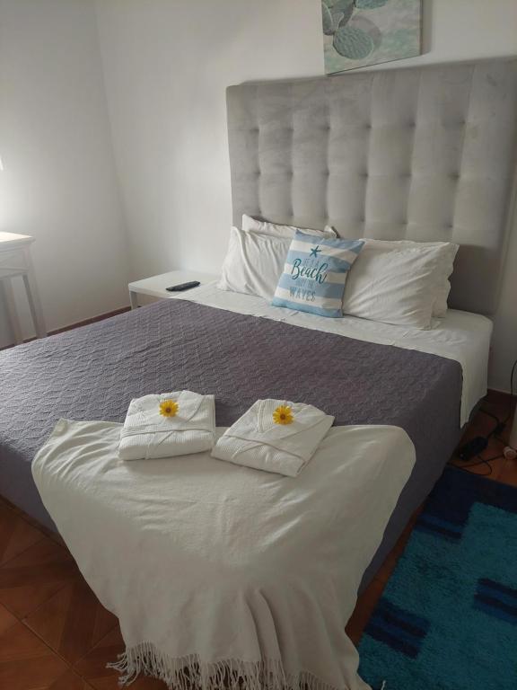 Letto o letti in una camera di Vivenda Rosa Lagos