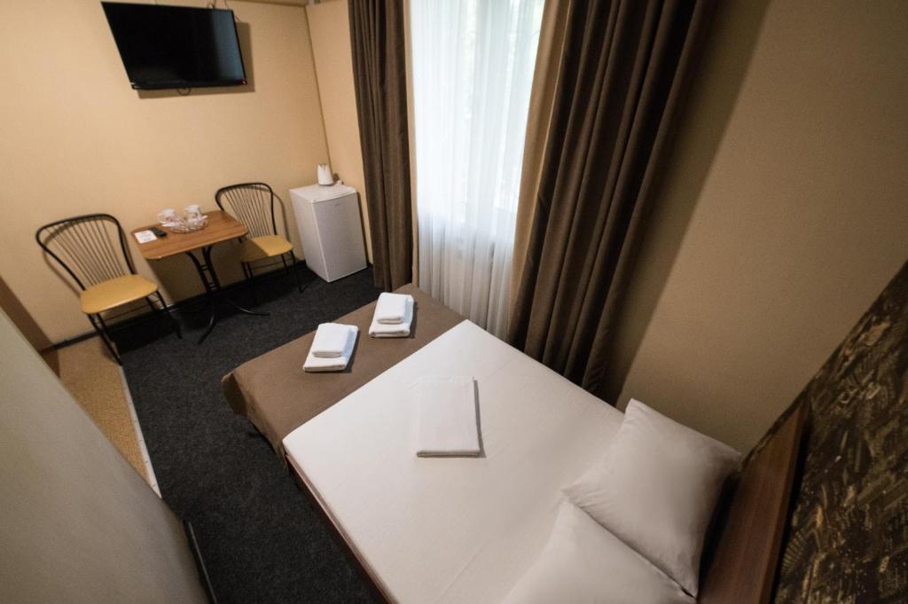 Postel nebo postele na pokoji v ubytování Hotel LaMa 2