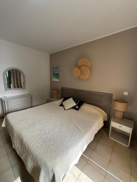 Postel nebo postele na pokoji v ubytování Hotel Thalassa