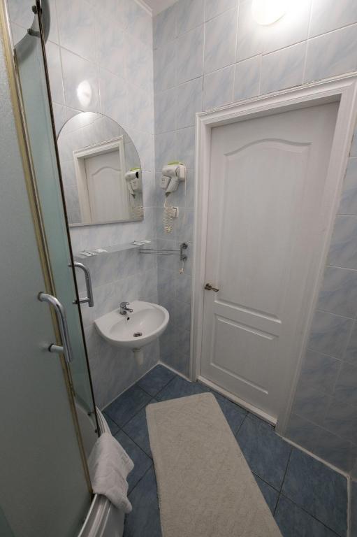 Koupelna v ubytování Hotel LaMa 2