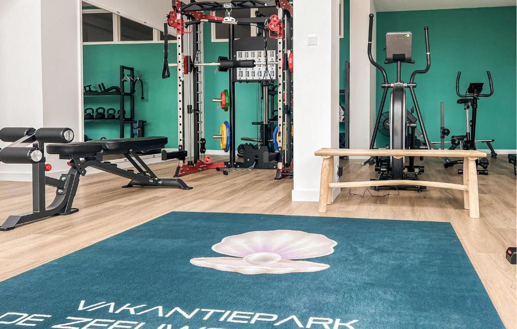Fitness centrum a/nebo fitness zařízení v ubytování Vakantiepark De Zeeuwse Parel