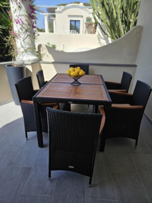Posezení v ubytování Il Portico B&B Capri