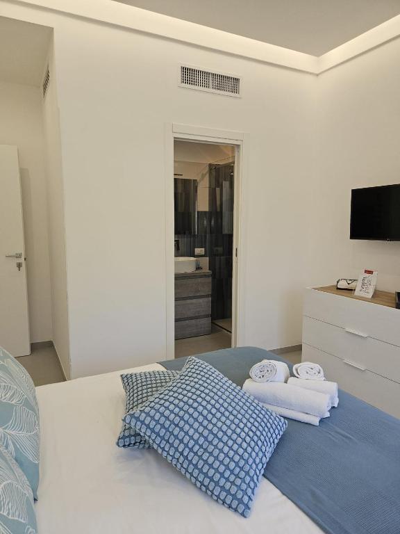 Postel nebo postele na pokoji v ubytování Il Portico B&B Capri