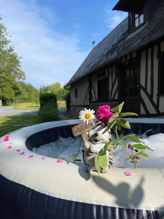 Fotografia z galérie ubytovania Maison normande gîte la Cavellerie v destinácii Bonneville-la-Louvet