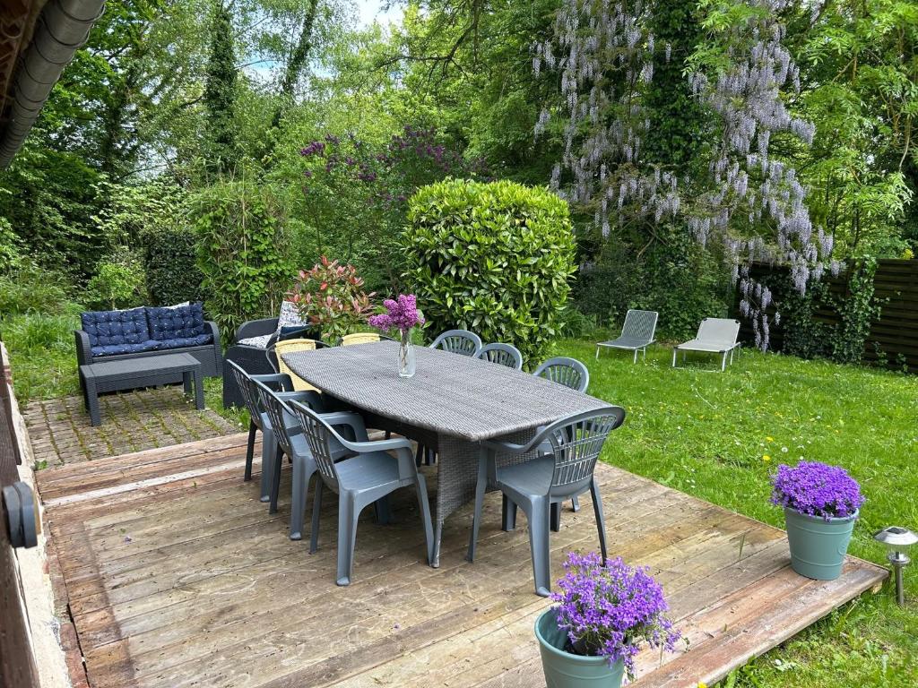 Fotografia z galérie ubytovania Maison normande gîte la Cavellerie v destinácii Bonneville-la-Louvet