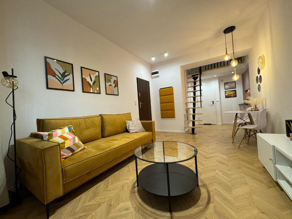 Χώρος καθιστικού στο Świętojańska 49