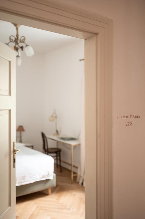 Postel nebo postele na pokoji v ubytování Ottmanngut Suite and Breakfast