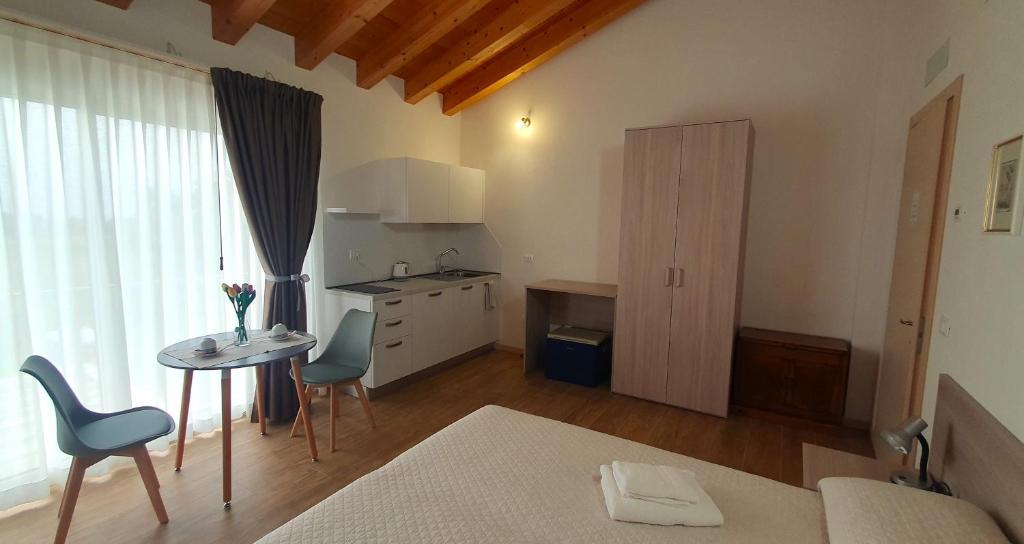 Postel nebo postele na pokoji v ubytování Casa Vilma