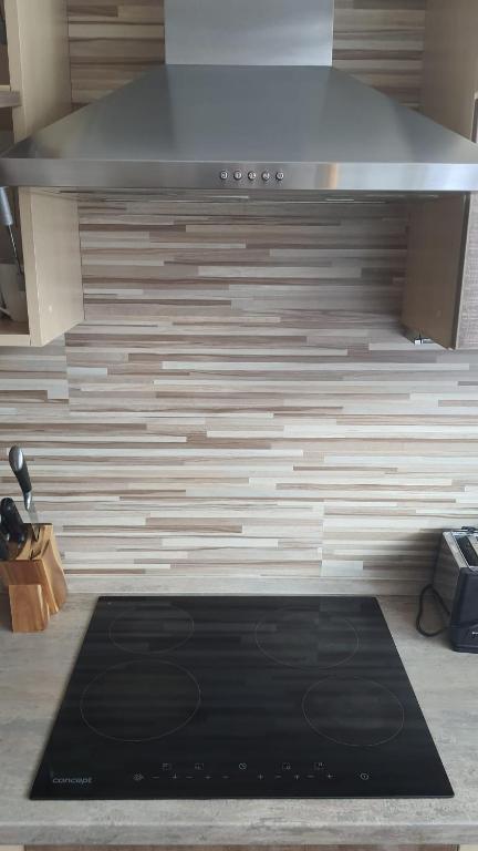 Kuchyň nebo kuchyňský kout v ubytování Apartmán U Pošty Králíky