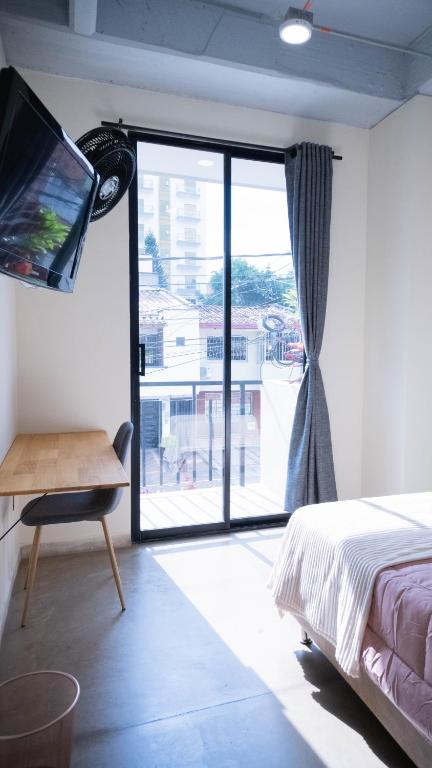 Postel nebo postele na pokoji v ubytování Selva House