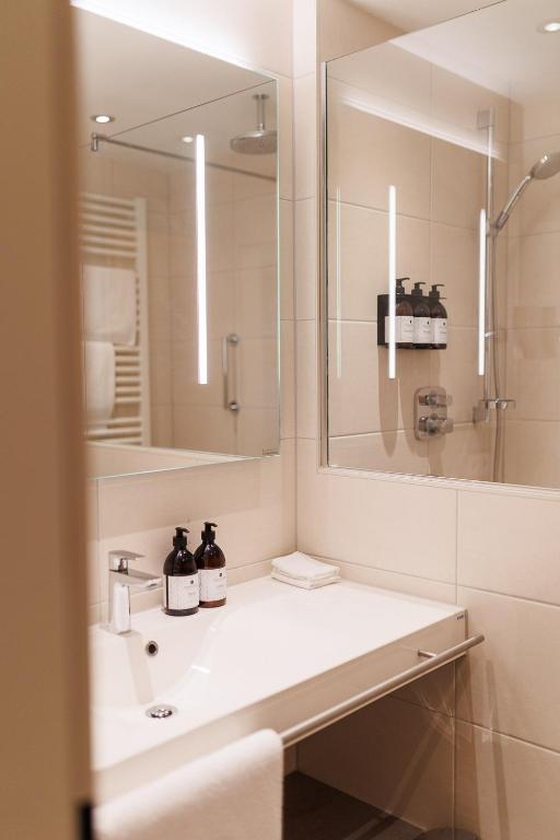 Koupelna v ubytování Boutiquehotel Ochsen