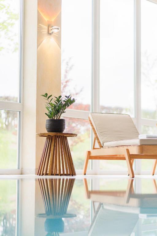 Posezení v ubytování Boutiquehotel Ochsen