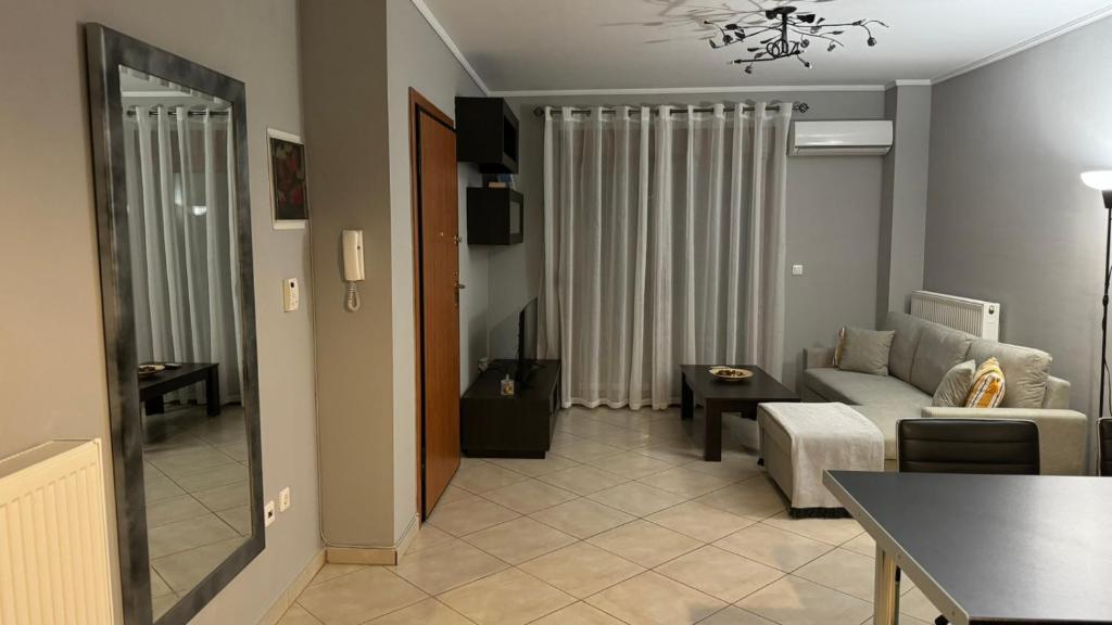 Posezení v ubytování MF Apartment