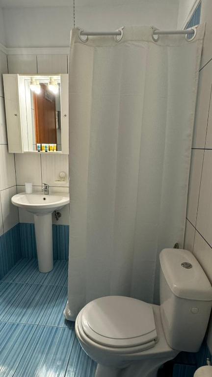 Koupelna v ubytování MF Apartment