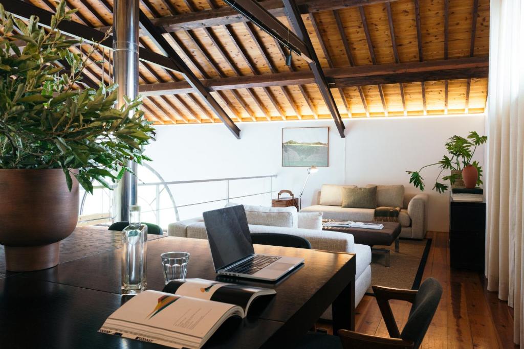 Posezení v ubytování Pico do Refúgio - Casas de Campo