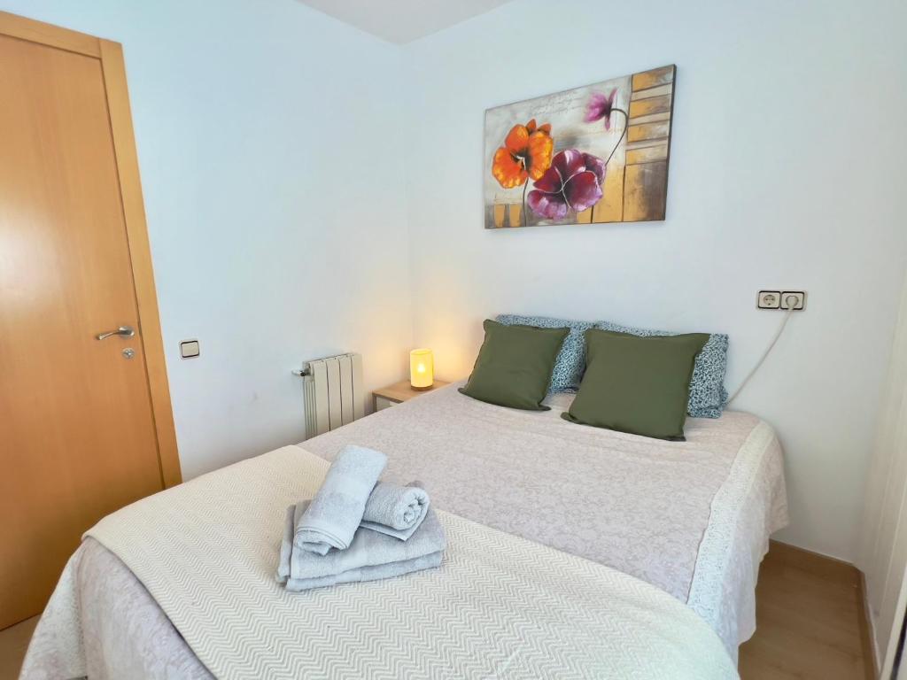Postel nebo postele na pokoji v ubytování Nova Mar Bella Apartment